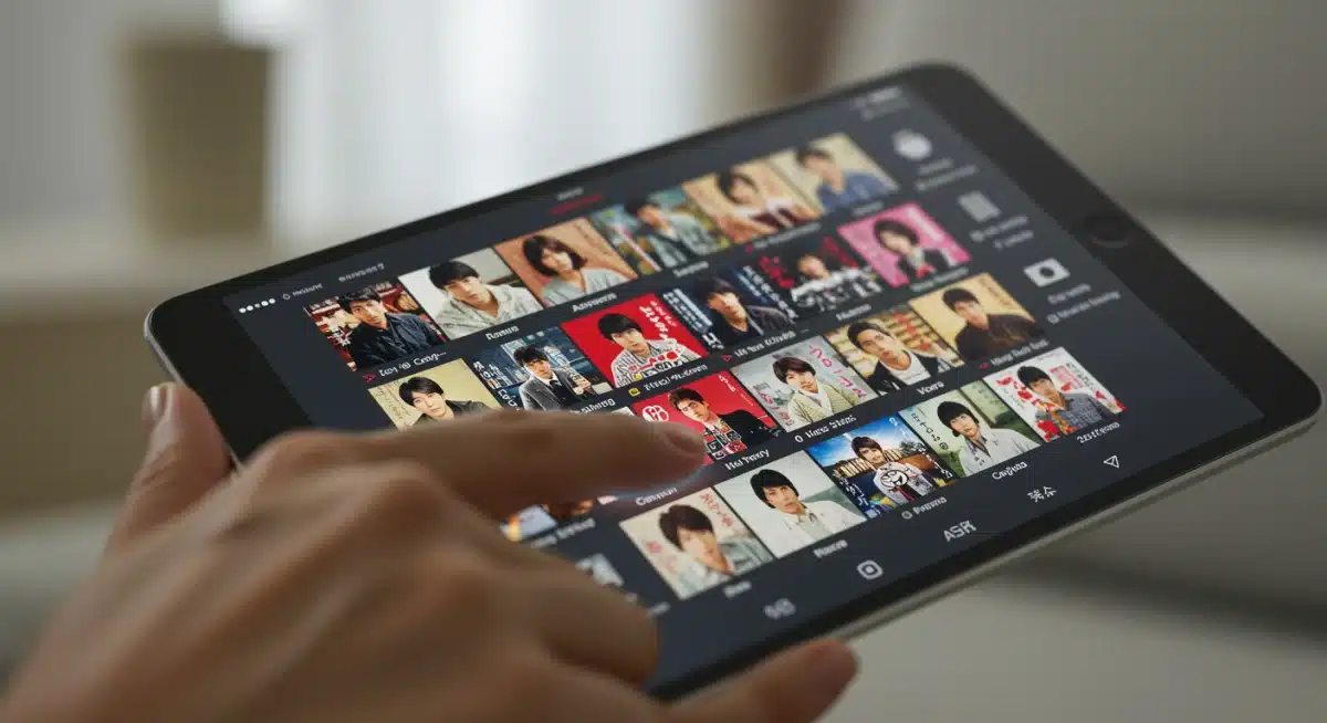 Exploring Japanese dorama content on a streaming platform.