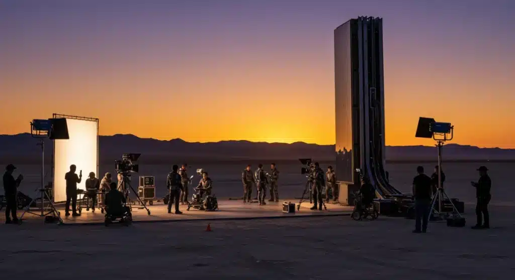 Exclusive First Look: Sci-Fi K-Drama Filming in Nevada