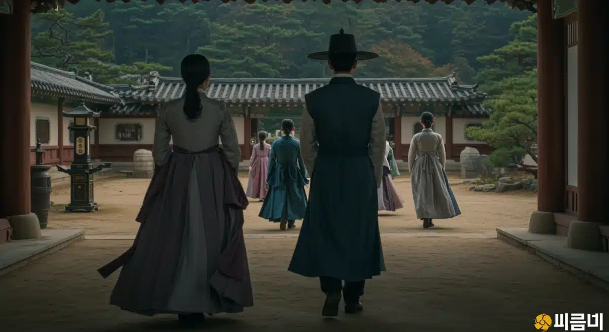 Dynamic camera movement in Korean drama production