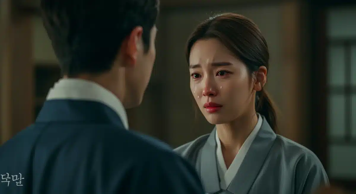 Song Hye-kyo emotional scene, new K-drama still, dramatic moment