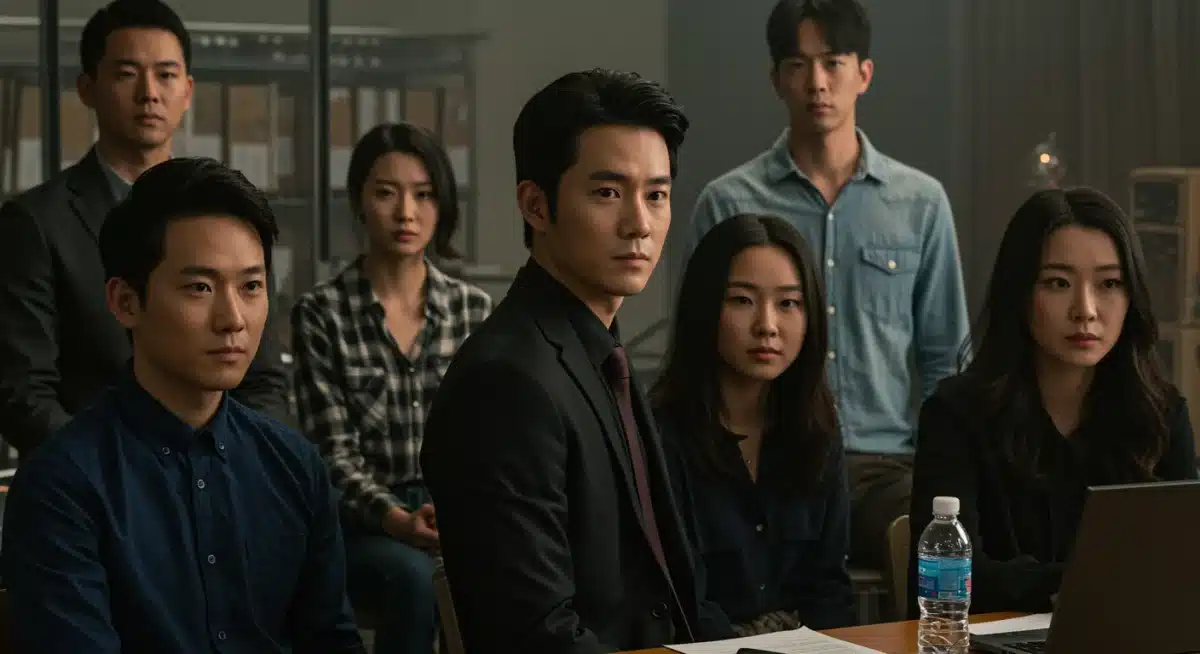 Diverse actors at a casting call for a Chinese dorama English adaptation, showcasing cultural diversity.