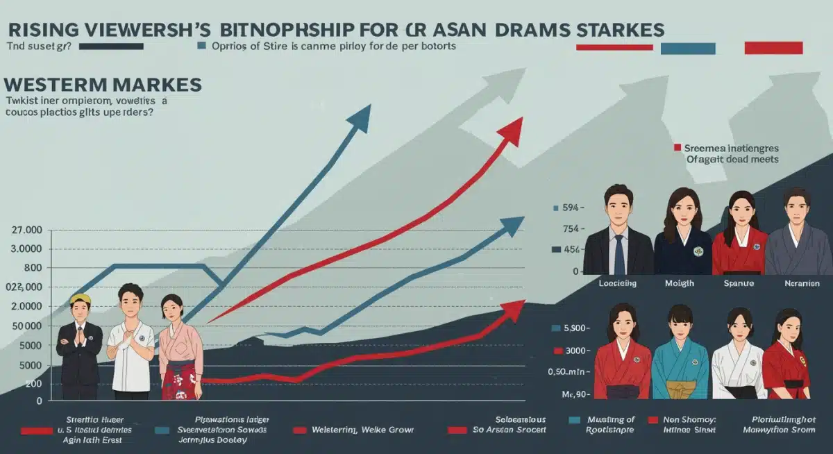 Growing Western audience for Asian dramas viewership trends